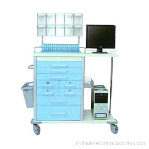 Anesthesia Handy Trolley, Measures 1070 x 450 x 1435mm